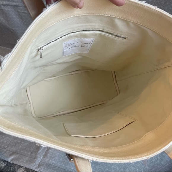 NWT Emotional World Large Vintage Tote Bag - Picture 8 of 13